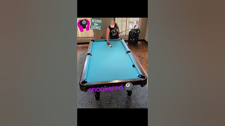 #Pool trickshot 🎱 🔥 #Snookered 8Ball 🎱 #blooper + make  #Short