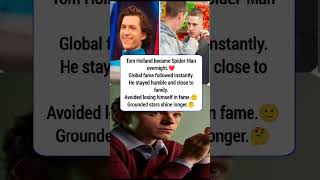 Tom Holland Handled Sudden Fame While Staying Grounded And Relatable #news #hollywood #Cinema