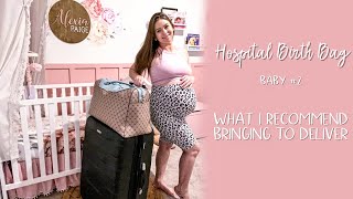 What’s in my Hospital Bag (Birth of Baby #2)