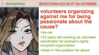 Feminist Coordinator BREAKS DOWN When Volunteers Form Union 'She's Abusive Every Meeting'