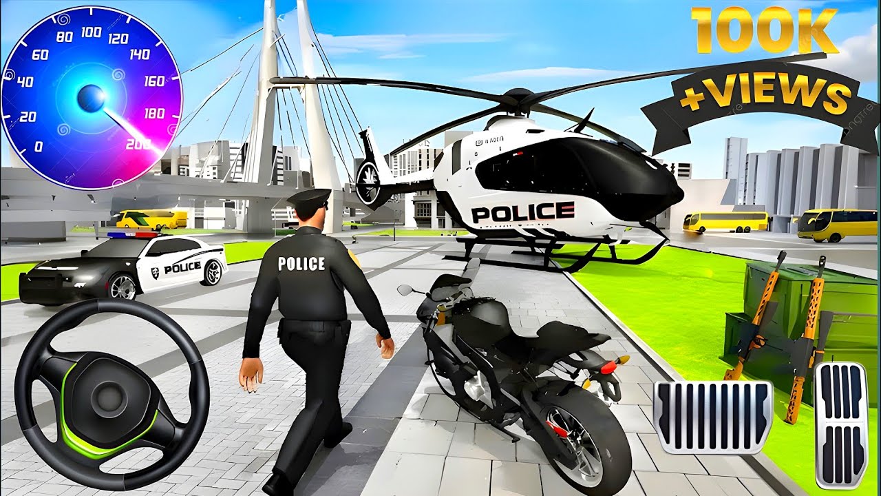 Police Car Chase Game - Real Cop Car Police Driving Simulator Game - Android Game play