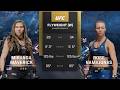EA Sports UFC 6 Gameplay Miranda Maverick vs Rose 