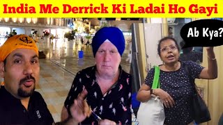 Jab Fight Ho Gayi Derrick ki India Train Me😔