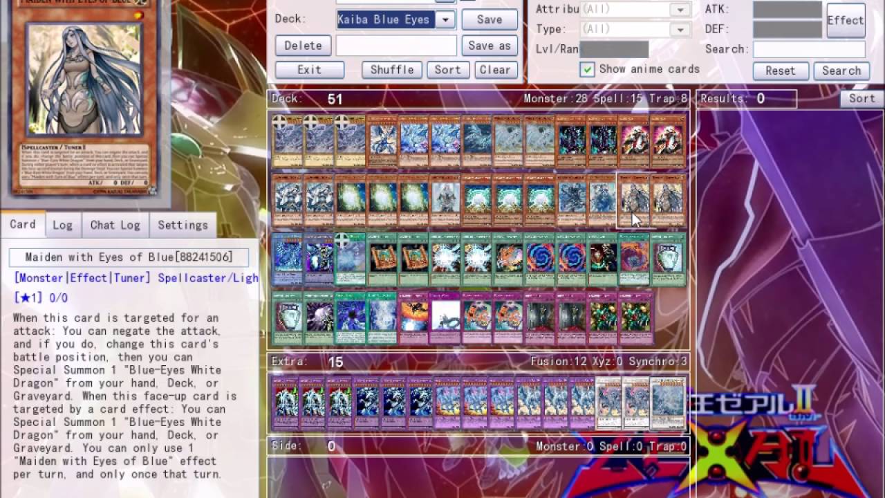 Blue Eyes Fusion Deck YouTube