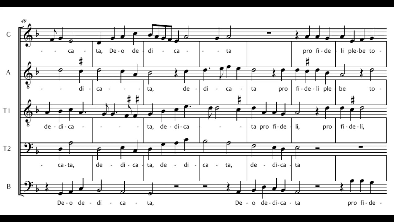 Gombert: Ave mater matris Dei - Beauty Farm