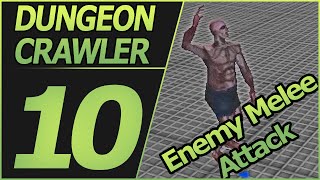 unity dungeon crawler 10 - enemy melee