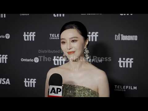 Fan Bingbing 'so excited' to be back at TIFF, where she is to receive a tribute award, Sunday