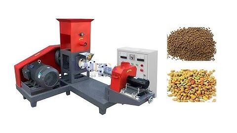 New Design Small dog food extruder machine 100kg/h 200kg/h 300kg/h working video
