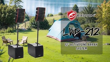 EXOTON LVP-212 12" Active Line Array System