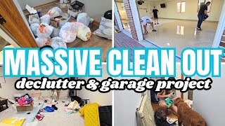 I Decluttered My ENTIRE HOUSE… Now I’m Finishing the Last of It + Garage Makeover / Clean With Me