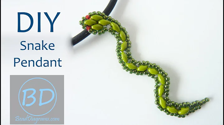 Create Your Own Beautiful Snake Pendant