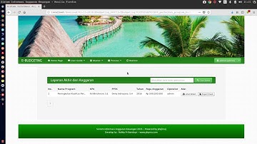 APLIKASI E-BUDGETING ANGGARAN BELANJA DAERAH BERBASIS WEB