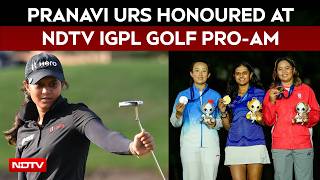 Pranavi Urs Honoured At NDTV IGPL Golf Pro-Am After Historic Asian Games Gold screenshot 3