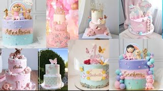 first birthday cake design ideas for baby girl | cake decoration ideas #2