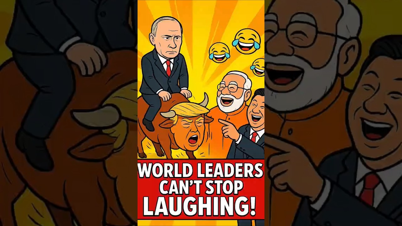 Putin Rides Trump the Ox 🐂😂 | Modi Ji & Kim Can’t Stop Laughing!"