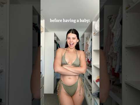 Before having a baby VS after 🙈