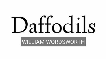 ICSE Daffodils by William wordsworth #literature #romanticism tgt pgt net nta I wondered lonely