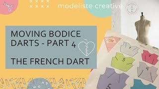 Creating a French Dart - Part 4  (Moving Darts on the Basic Bodice)