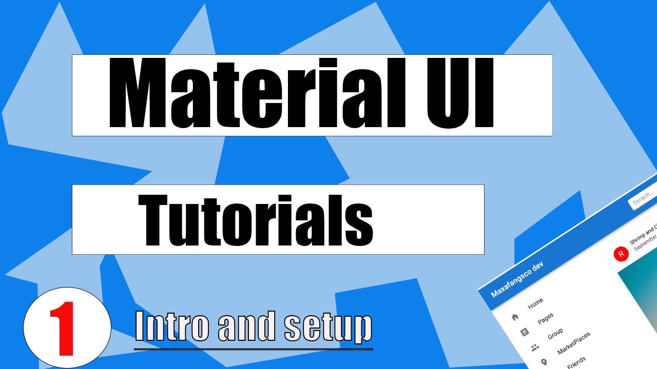 Material UI Tutorial - YouTube