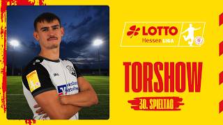 Torshow 30. Spieltag LOTTO Hessenliga Saison 2025/26