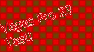Vegas Pro 23 Test!
