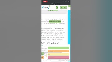How to check if a link is nofollow, ugc or sponsored on mobile phone?
