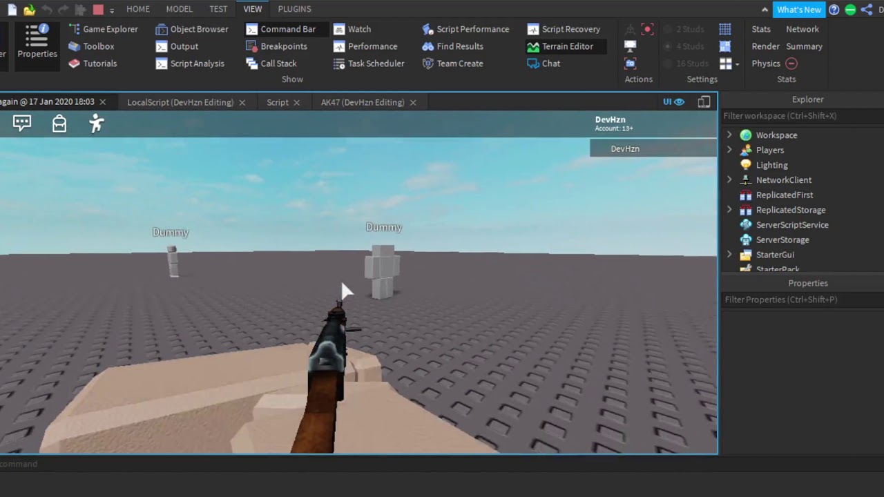 roblox gun test - YouTube