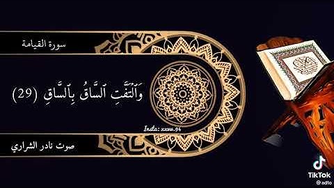 تلاوة بصوت نادر الشراري