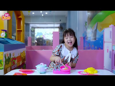 Video Vào Bếp ♫ Minh Vy ♫ Nhạc Thiếu Nhi Vui Nhộn [MV 4K] - youtube