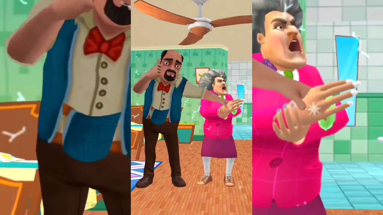 Scary Teacher 3D Pranks 🤧😄 || Part 3 💯 || Suroj Vhai 🙏