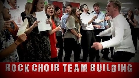 Rock & Roll Choir Team Building