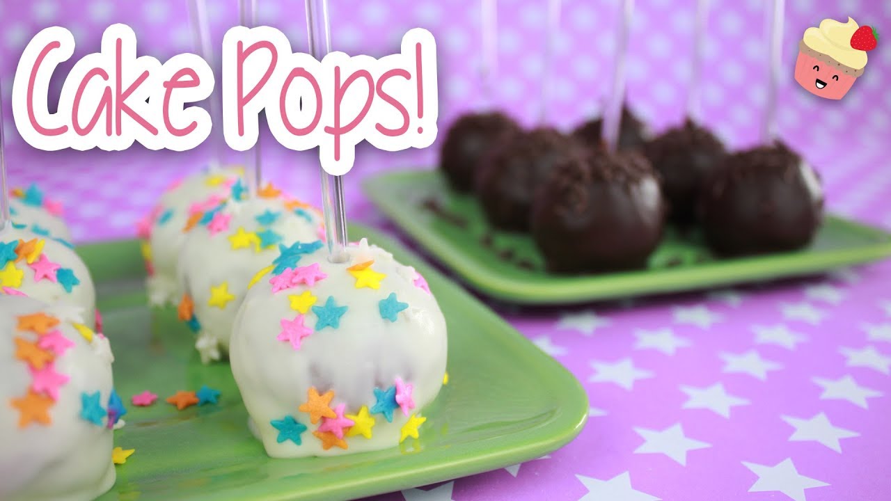 CAKE POPS ¡Muy fáciles y sin horno! │ Vainilla Crocante - YouTube