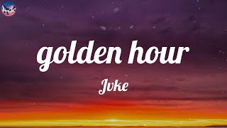 Jvke - golden hour (Lyric Video)