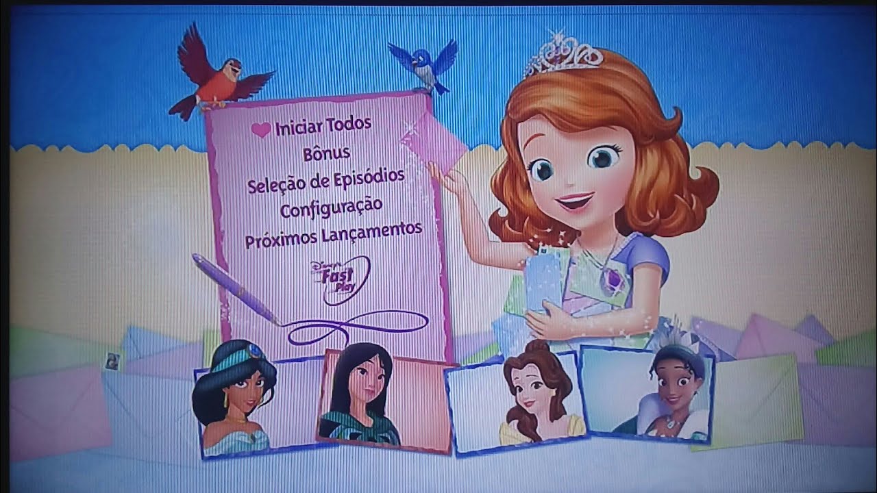 Princesinha Sofia em Português Todos Episódios Completos - A Biblioteca  Secreta (Disney Pincesas) 