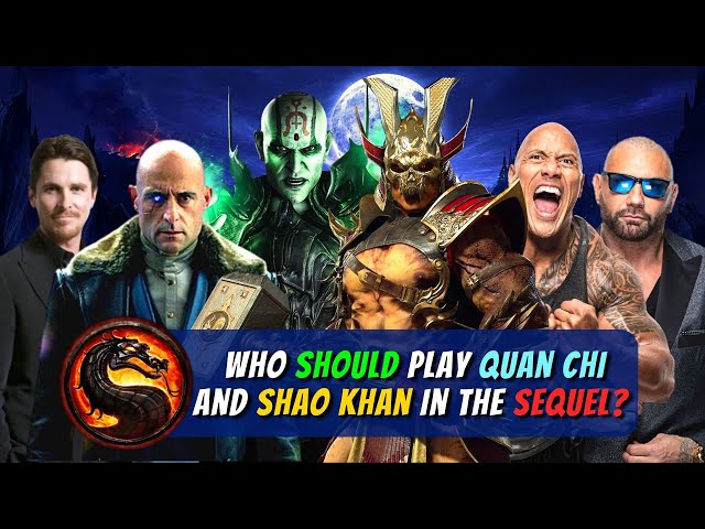 Mortal Kombat 2 Movie - NEW MK2 Logo Revealed + First Look @ Baraka Actor  w/ Mask + Quan Chi & More! 