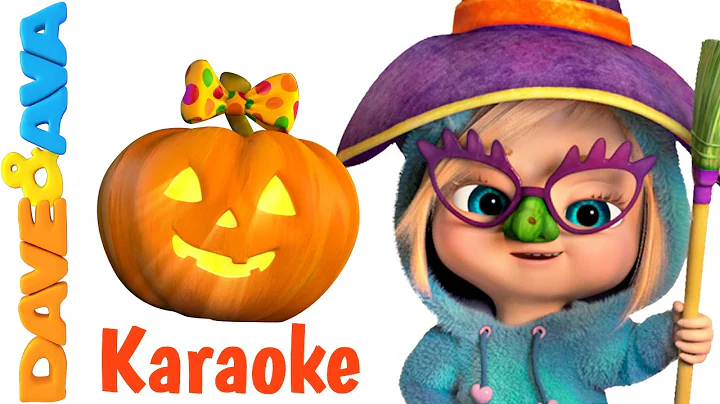 Halloween Songs - Karaoke! | Halloween Song Collection | Nursery Rhymes from Dave and Ava