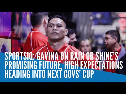 SPORTSIQ: Gavina on Rain or Shine’s promising future, high expectations heading into next Govs’ Cup