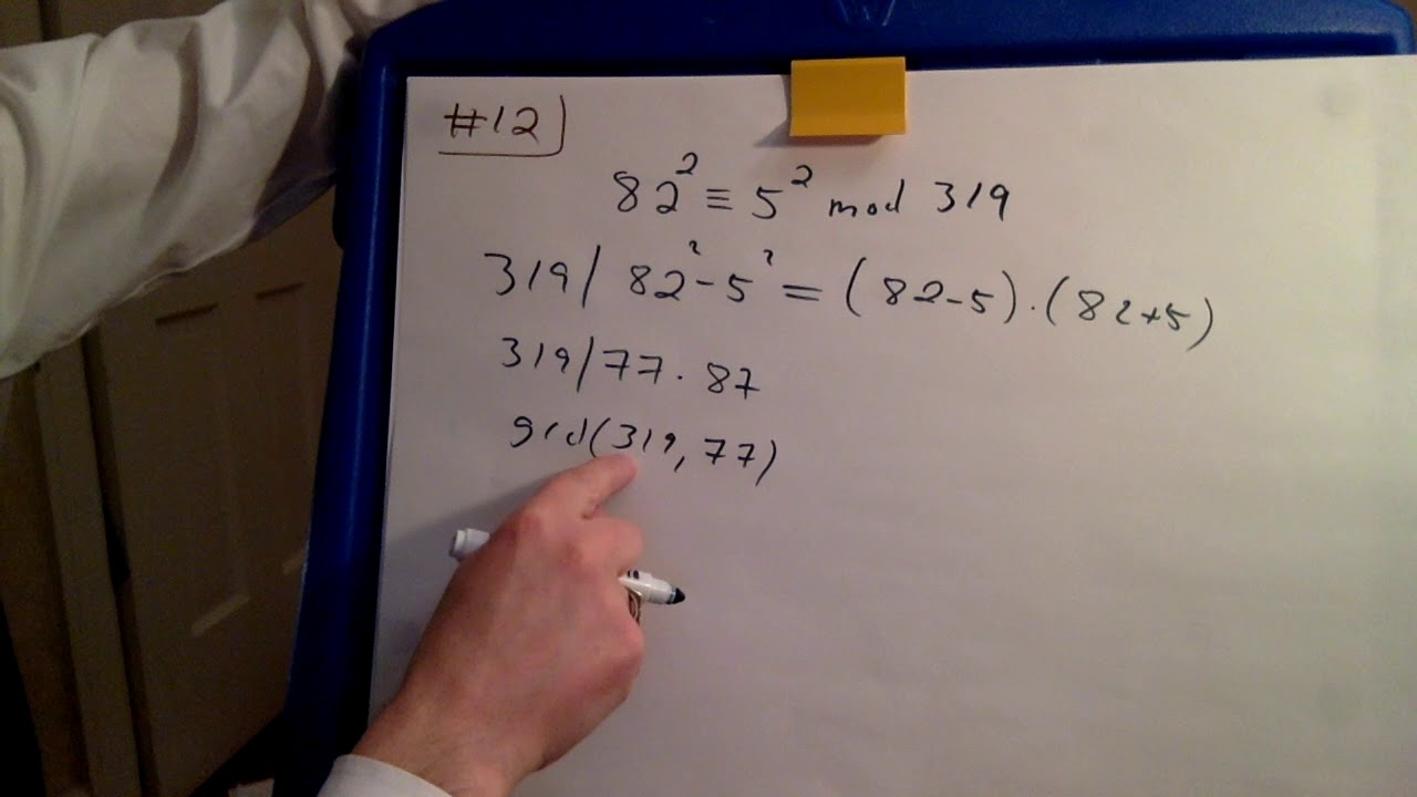 Review for the first exam, problem 12 - YouTube