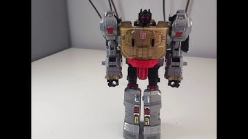 Transformers power of the primes grimlock transformation stop motion