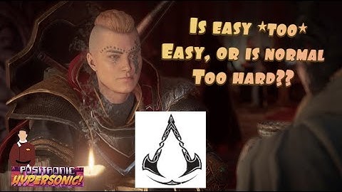 Whats with the difficulty levels in AC Valhalla?