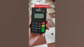 Pay1 mini micro ATM card swiping machine