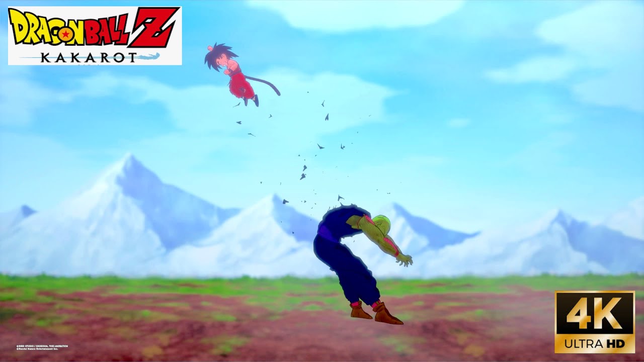 Kid Goku Defeats Demon King Piccolo DRAGON BALL Z KAKAROT (4K 60fps