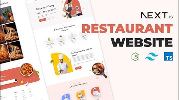 Build a Restaurant Website with Next JS 14, Typescript, Headless UI, Tailwind CSS