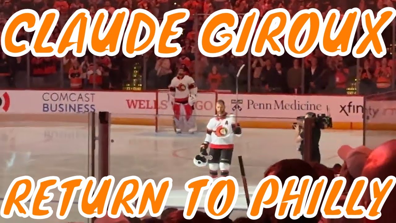 Philadelphia Flyers Claude Giroux Tribute + Intro Sequence YouTube