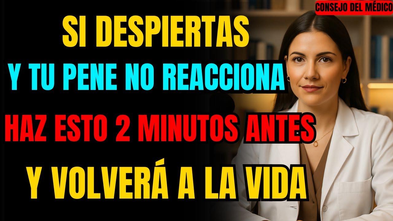 Haz esto cada mañana y sorpréndela con una potencia dura como una roca