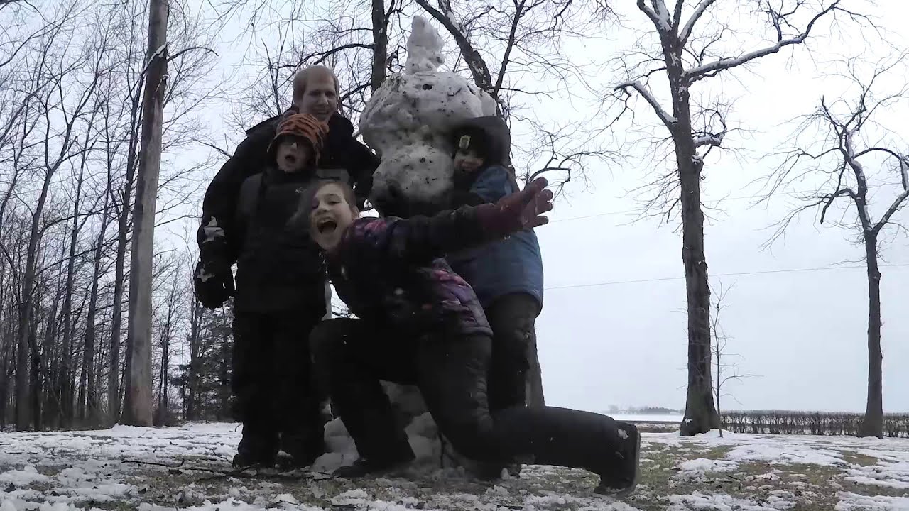 First Snow Day 2016 - Hanging with the kids