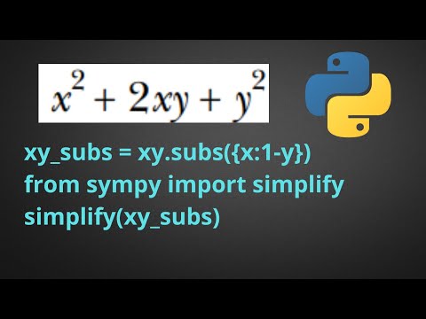 10. Substituting Values| MATH IN PYTHON
