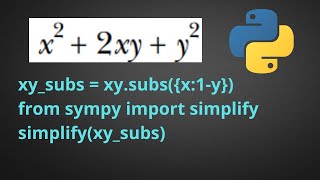 10. Substituting Values| MATH IN PYTHON