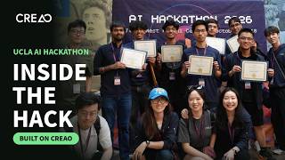 We Brought CREAO to UCLA's AI Hackathon | LA Hacks 2026 Recap• — video thumbnail