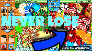Bloons TD Battles: NEVER LOSE EVER ~ (60+ BFBS)